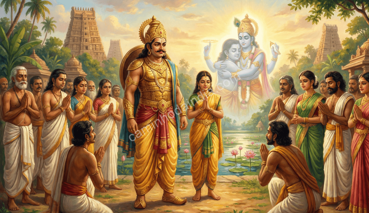 suditos-felizes-reinado-rei-mahabali-neto-de-prahlada mahabali vamana