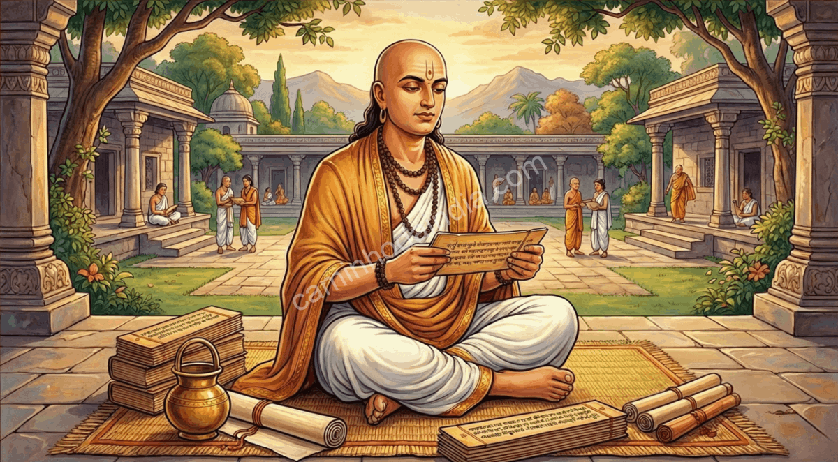 aryabhata-matematico-indiano-seculo-v Ilustração de Aryabhata, matemático indiano do século V, pioneiro de conceitos fundamentais da matemática.