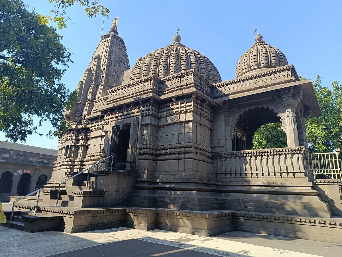 kala-ram-mandir-nashik-maharashtra Kala Ram Mandir em Nashik, templo histórico dedicado ao Senhor Rama às margens do rio Godavari