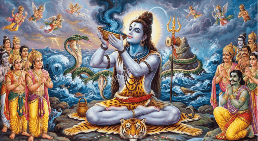 shiva-bebendo-veneno-halahala-samudra-manthan