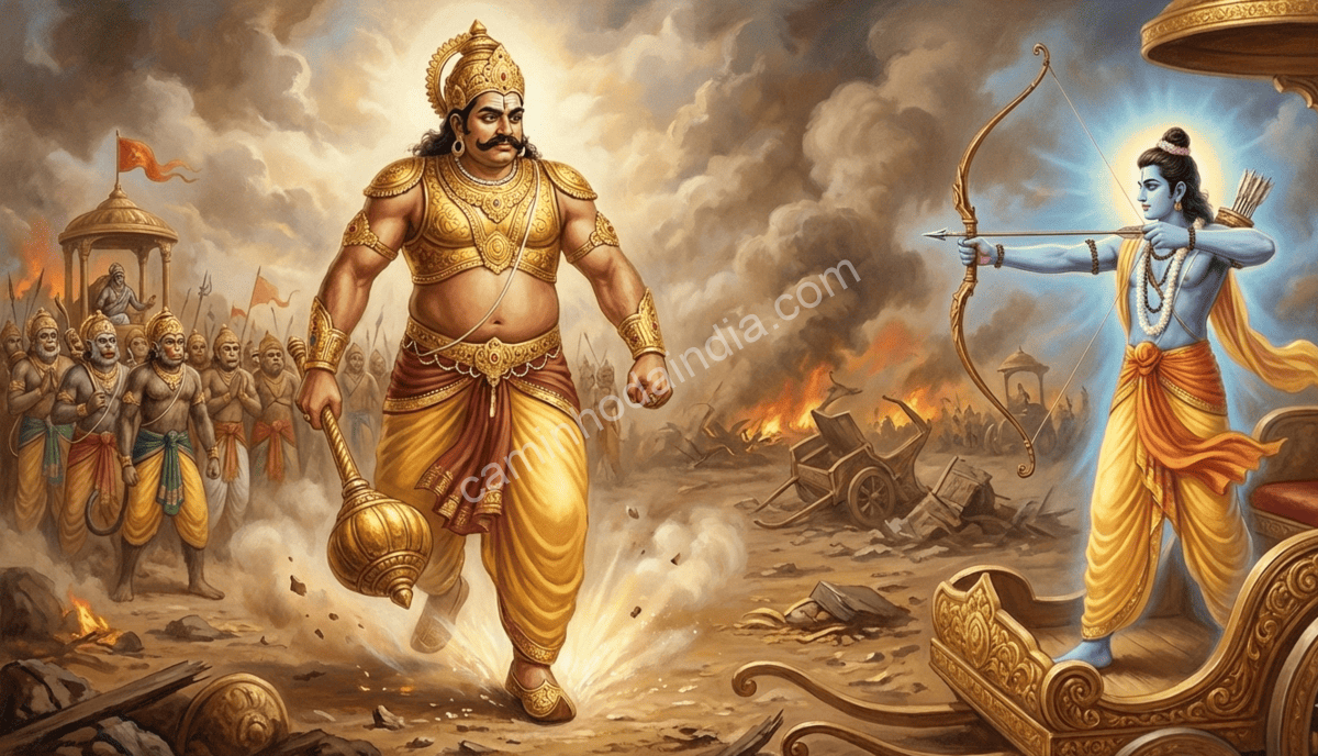 Rama derrota Kumbhakarana