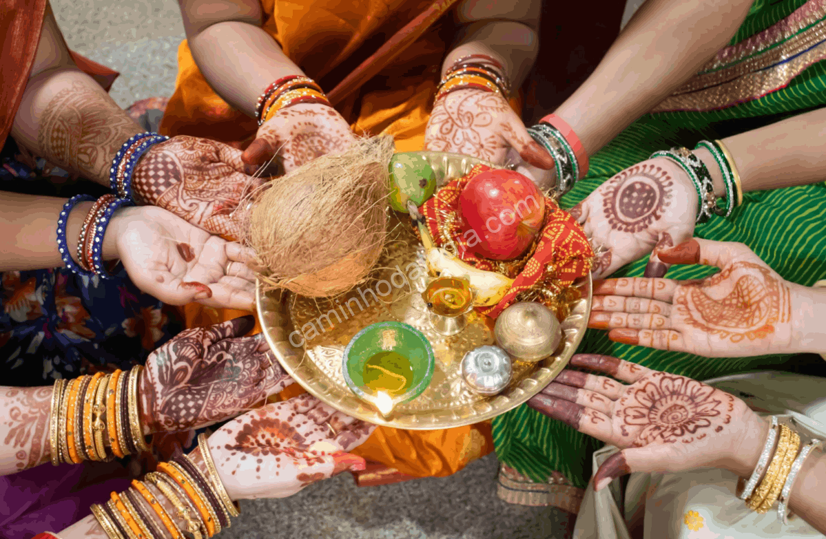 impacto-economico-karva-chauth-consumo-tradicional Impacto econômico do Karva Chauth com aumento na venda de roupas, joias e itens rituais