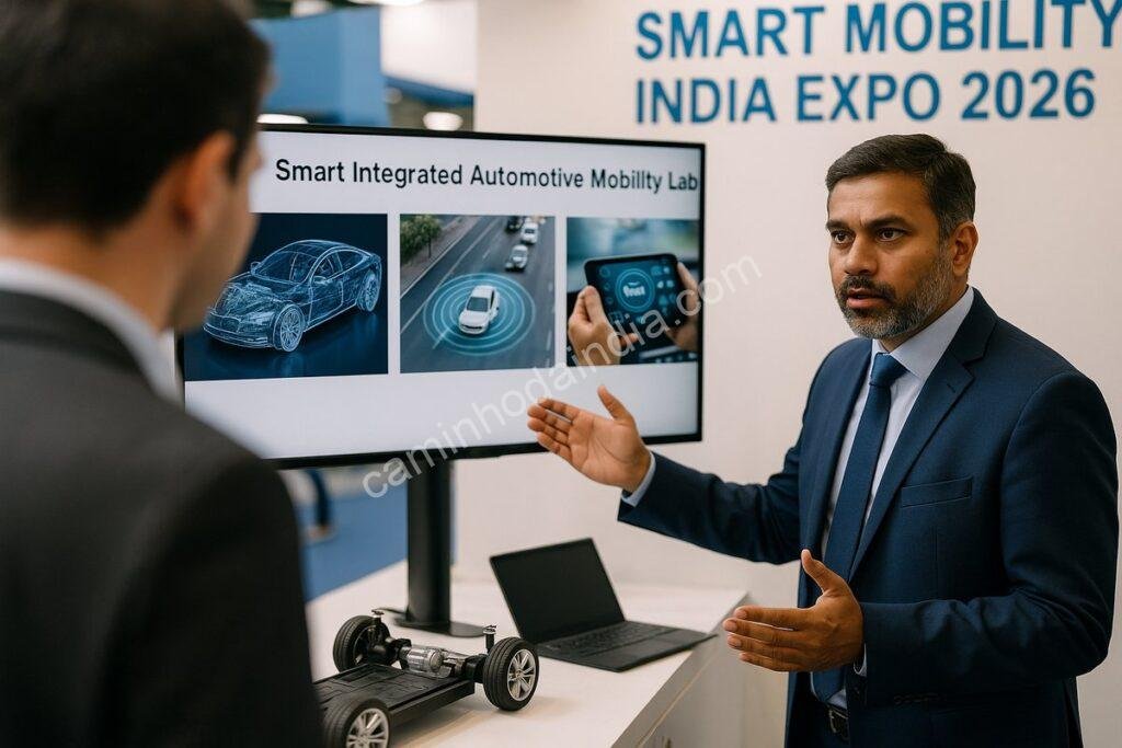 SIAM apresenta o Smart Integrated Automotive Mobility Lab na Smart Mobility India Expo 2026