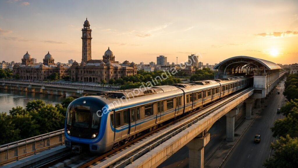 Governo indiano aprova fase 2A do projeto de metrô de Ahmedabad
